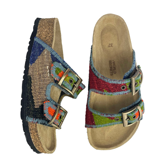 Pool - UK 4 Kilim Sandals