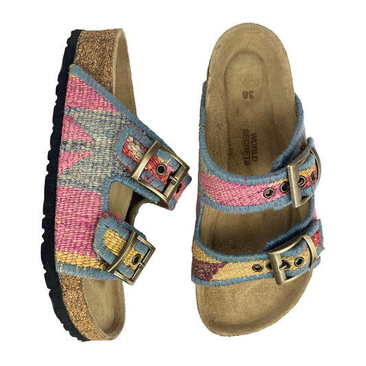 Sunset - UK 5 Kilim Sandals