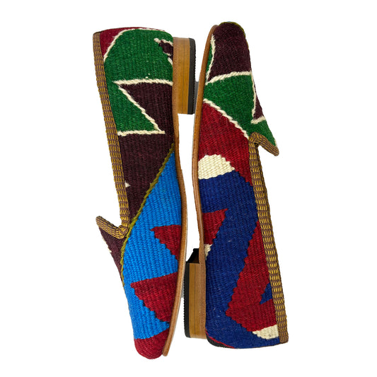 Flower - UK 3 Ladies Kilim Shoe