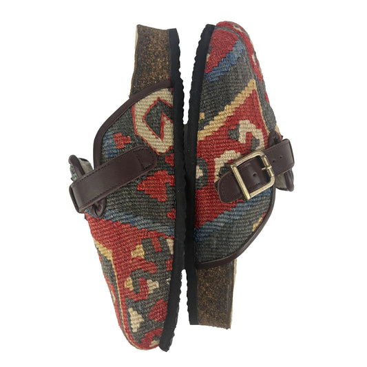 Cognac - UK 5 Ladies Carpet Clog