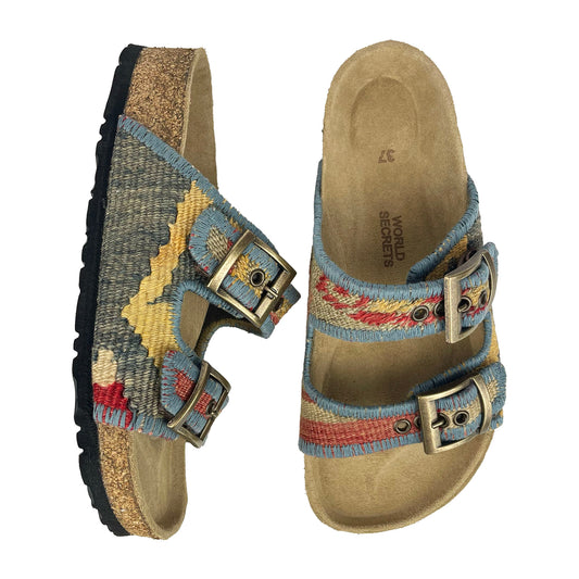 Sand - UK 4 Kilim Sandals