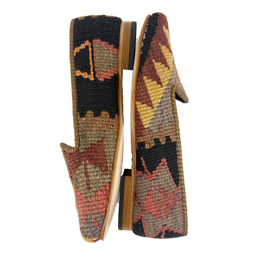 Brick - UK 5 Ladies Kilim Shoe