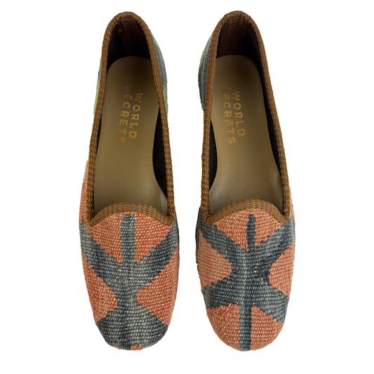 Antique - UK 5 Ladies Kilim Shoe