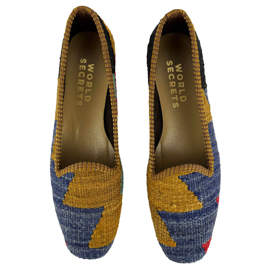 Angle - UK 5 Ladies Kilim Shoe