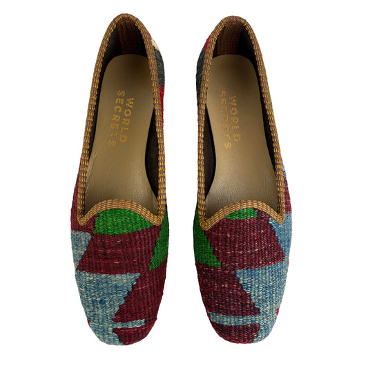 Bow - UK 6 Ladies Kilim Shoe