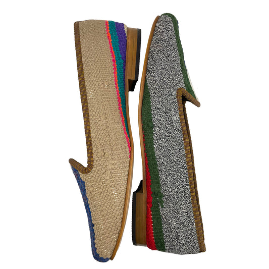 Denim - UK 8 Ladies Kilim Shoe
