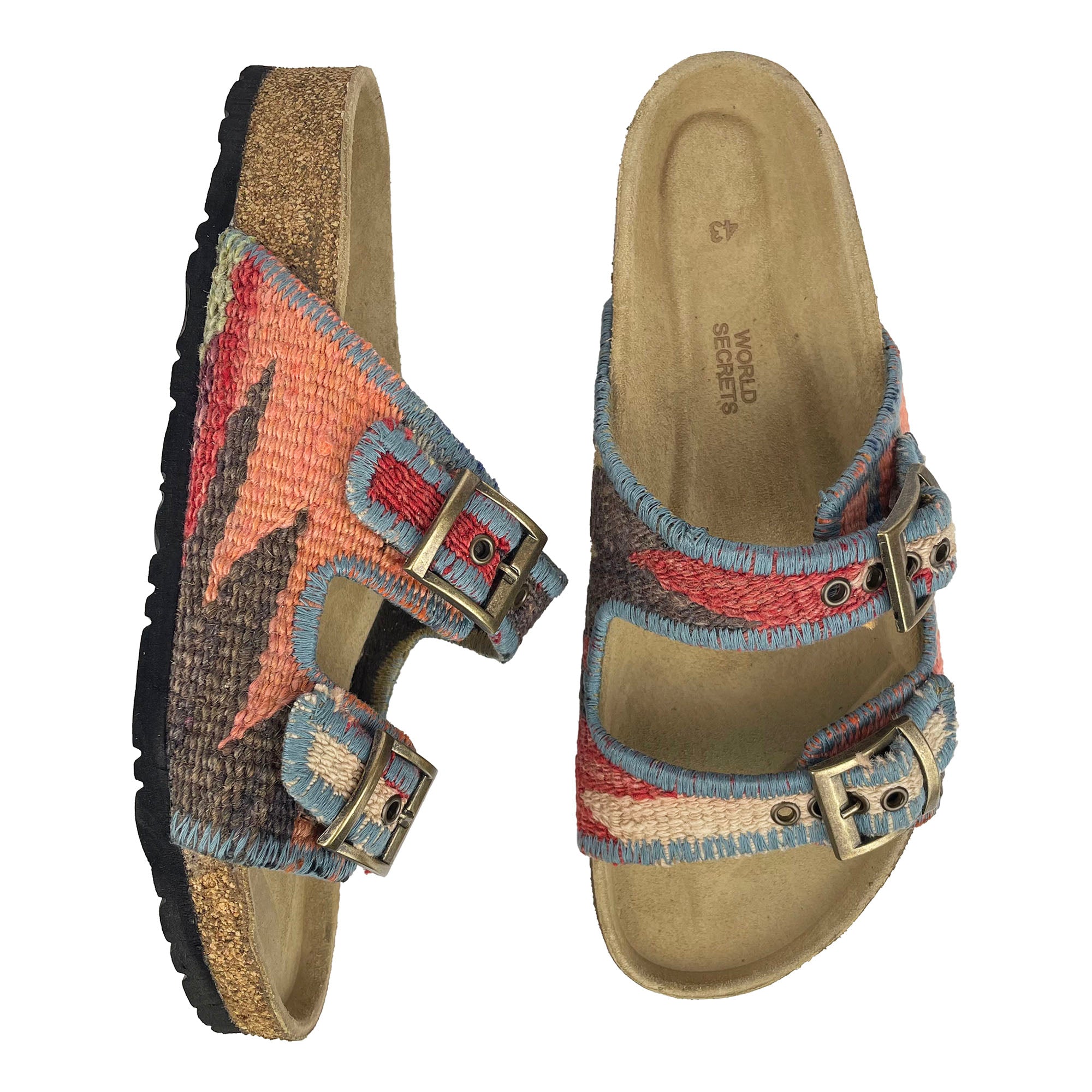 Granite - EU 43 Kilim Sandals