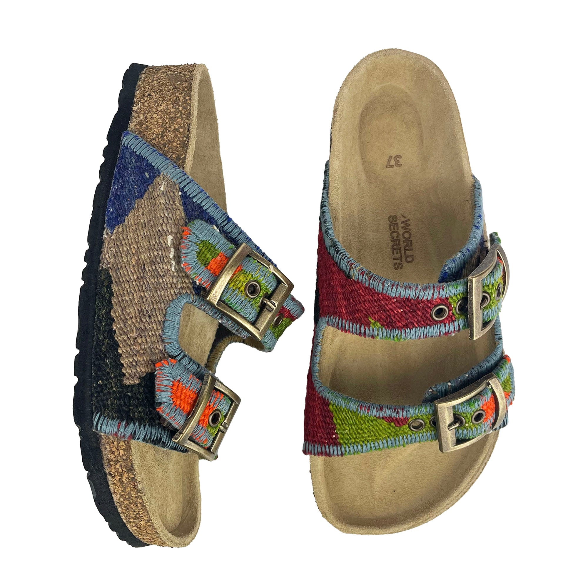 Pool - UK 4 Kilim Sandals