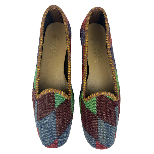 Bow - UK 6 Ladies Kilim Shoe