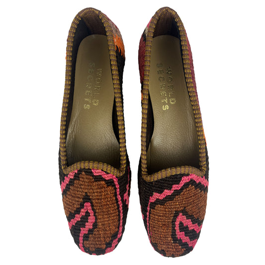 Ski - UK 4 Ladies Kilim Shoe