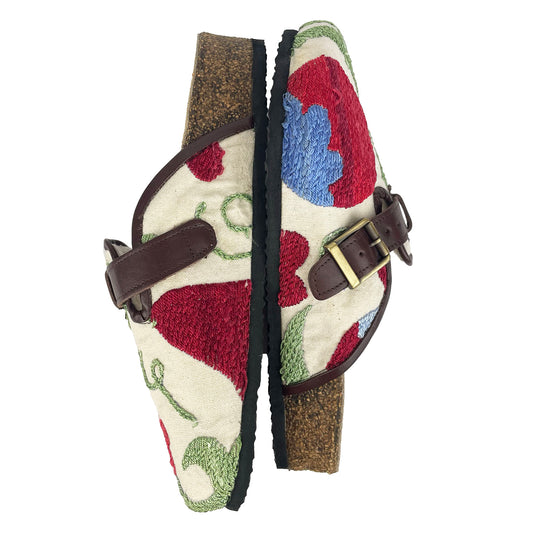 Rosa - UK 6 Suzani Clog