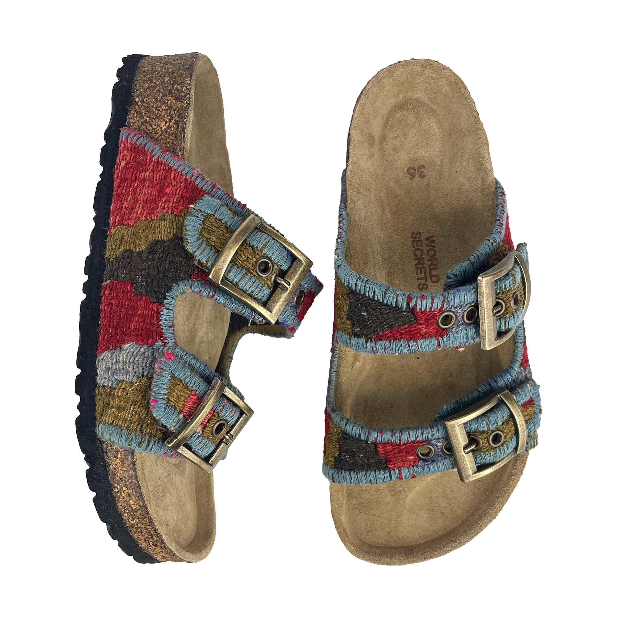 Dune- UK 3 Kilim Sandals