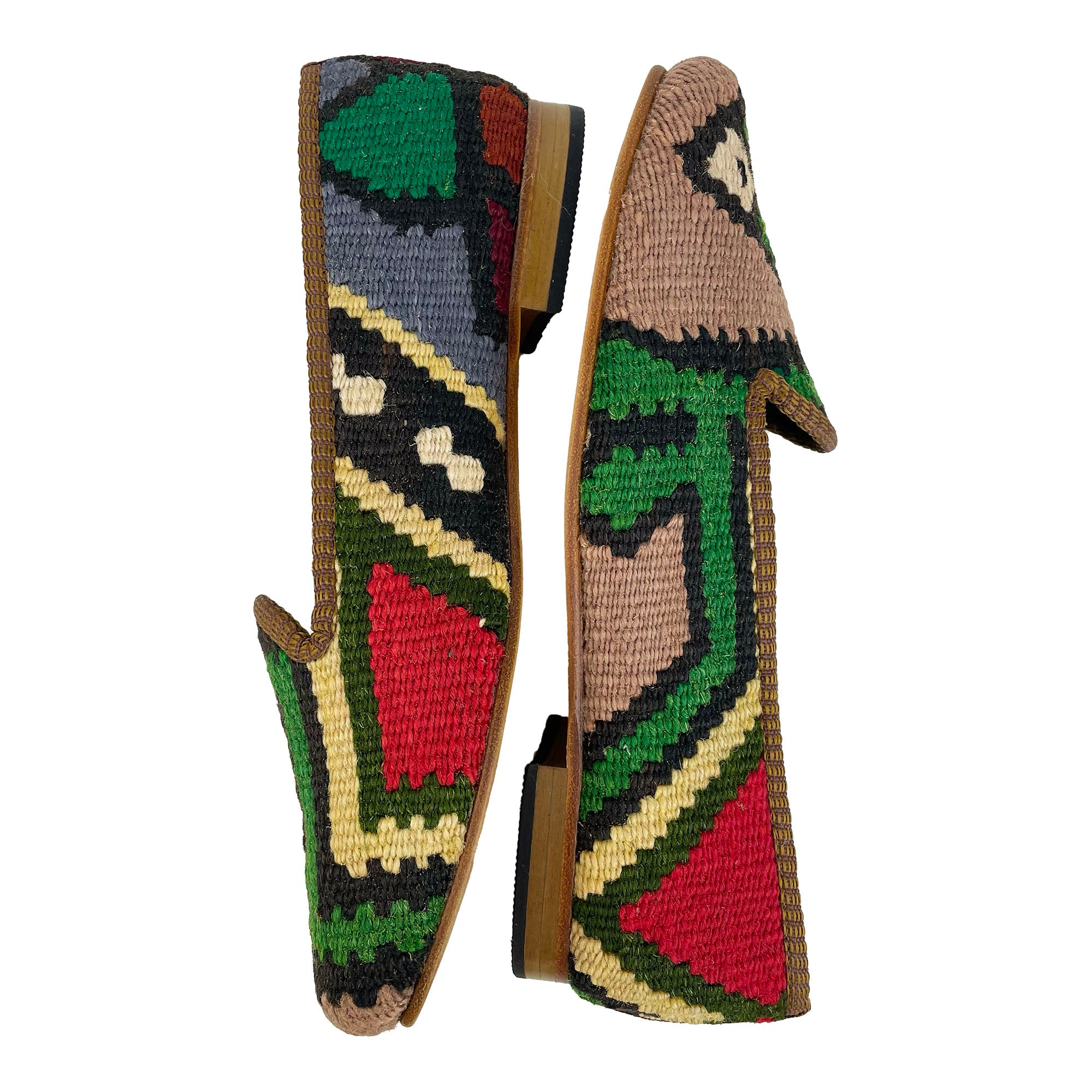 Puzzle - UK 6 Ladies Kilim Shoe