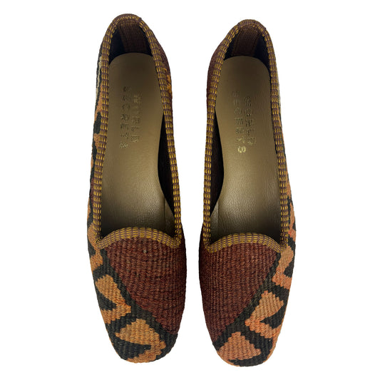 Blush - UK 6 Ladies Kilim Shoe