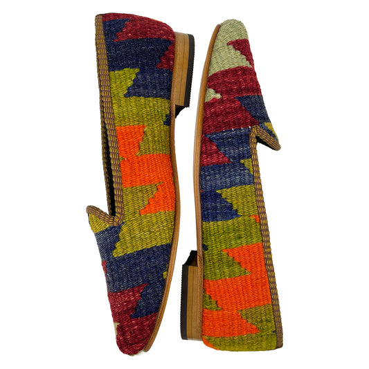Leaf - UK 7 Ladies Kilim Shoe
