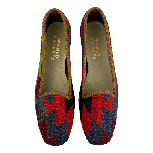 Rose - UK 7 Ladies Kilim Shoe