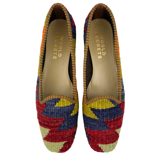 Leaf - UK 7 Ladies Kilim Shoe