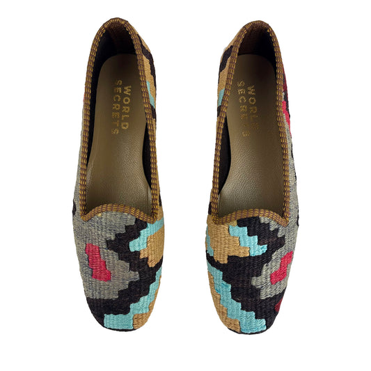 Confetti - UK 6 Ladies Kilim Shoe