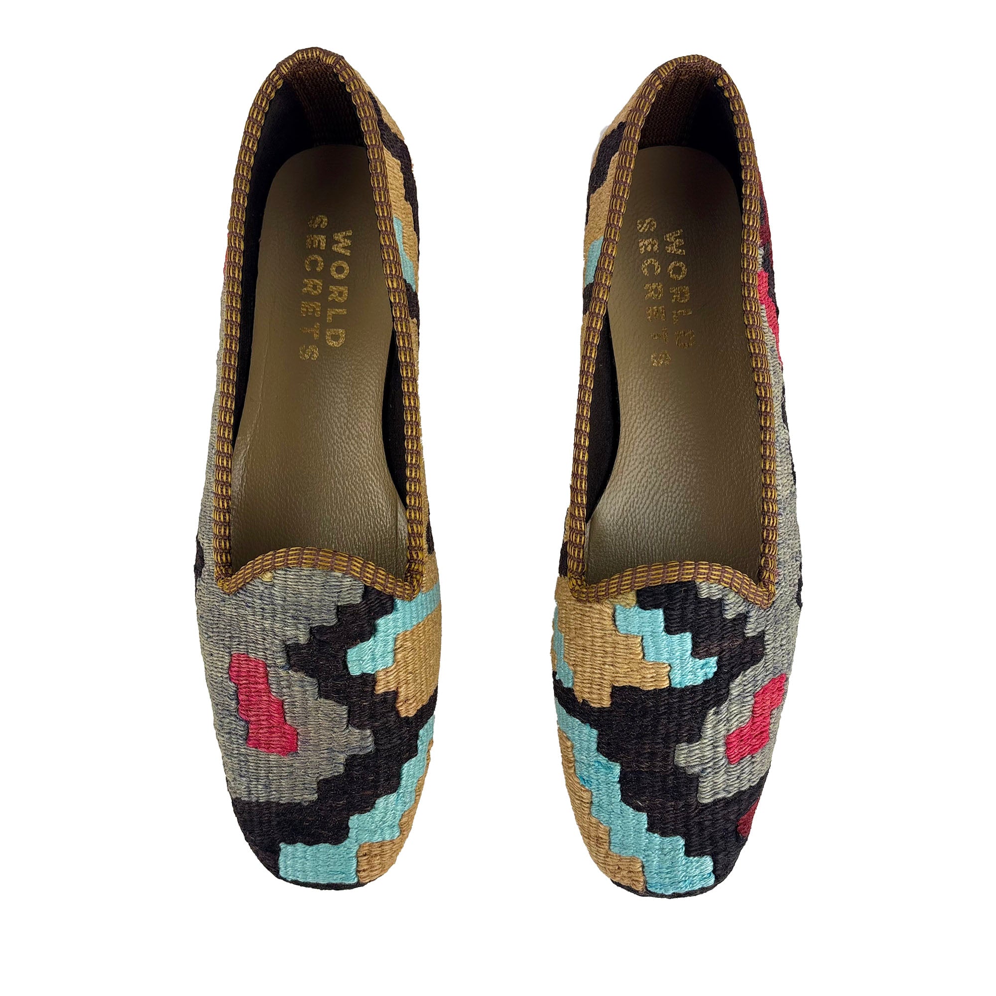 Confetti - UK 6 Ladies Kilim Shoe