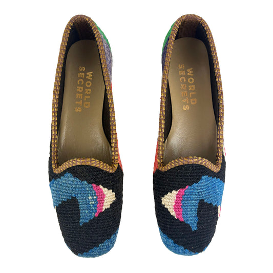 Fir - UK 4 Ladies Kilim Shoe