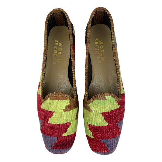 Peanut - UK 7 Ladies Kilim Shoe