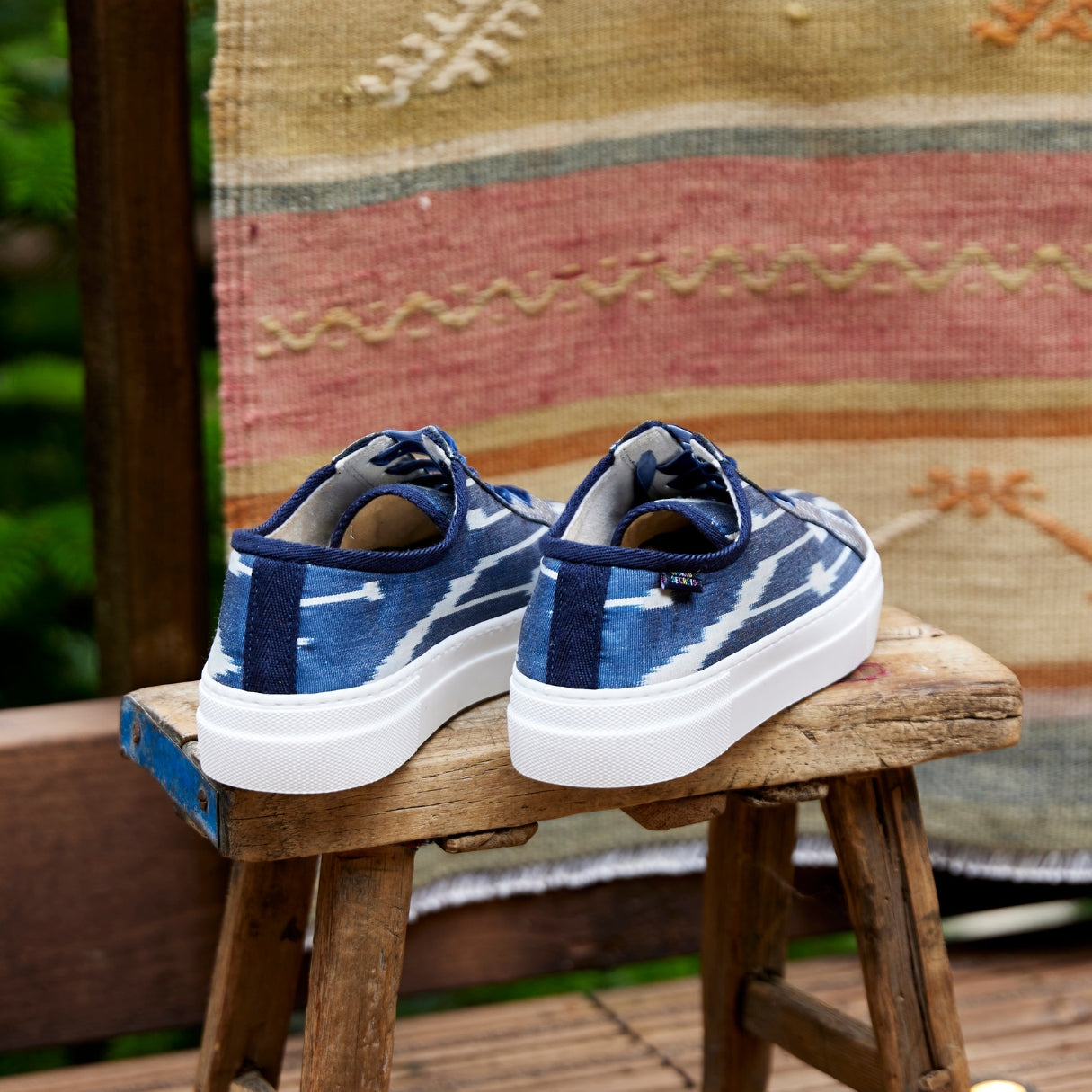 Midnight Blue - 'She Who Dares' Sneakers