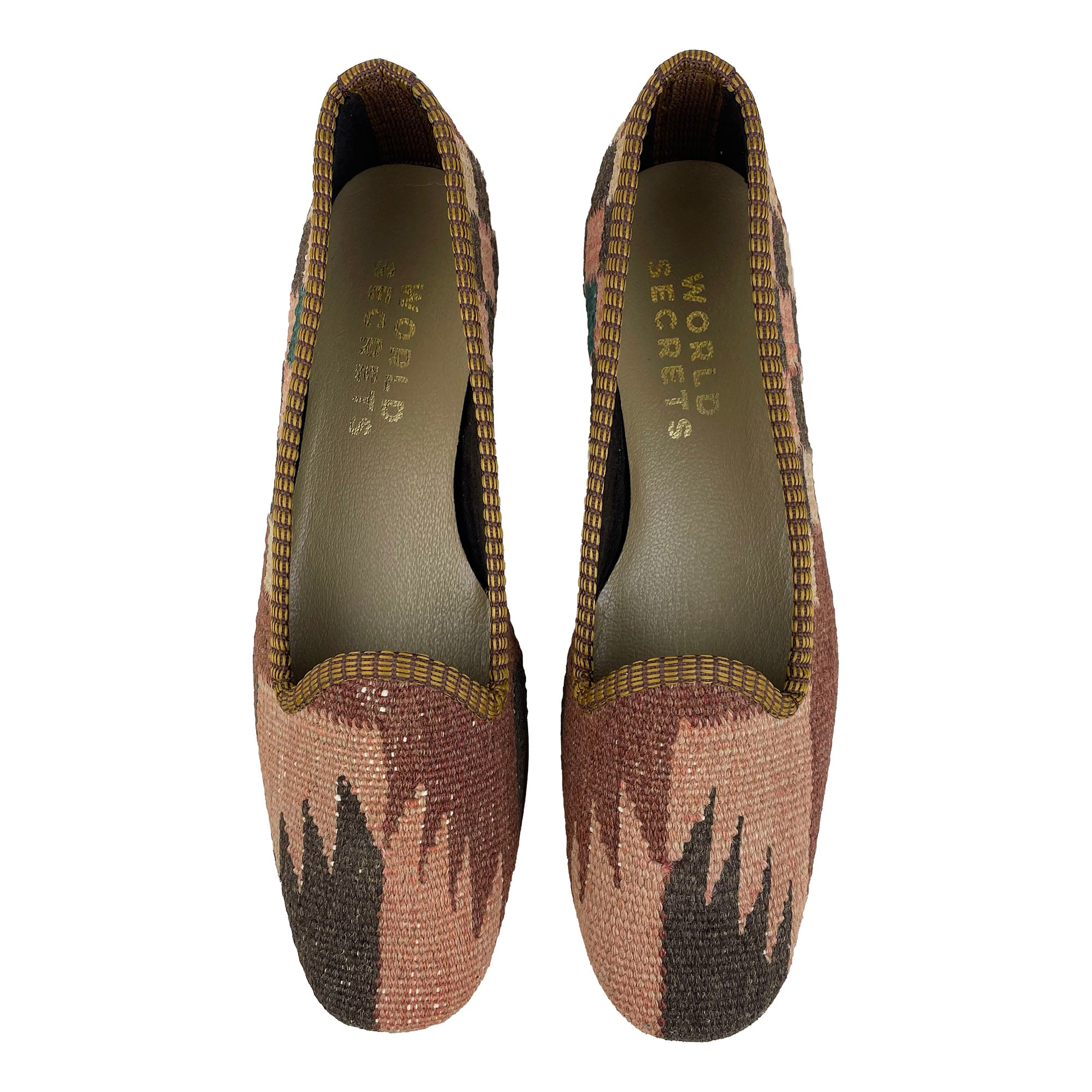 Tile - UK 5 Ladies Kilim Shoe