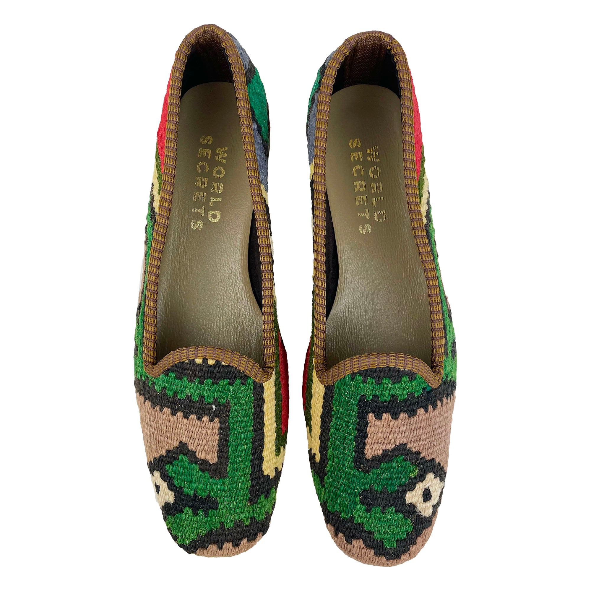 Puzzle - UK 6 Ladies Kilim Shoe