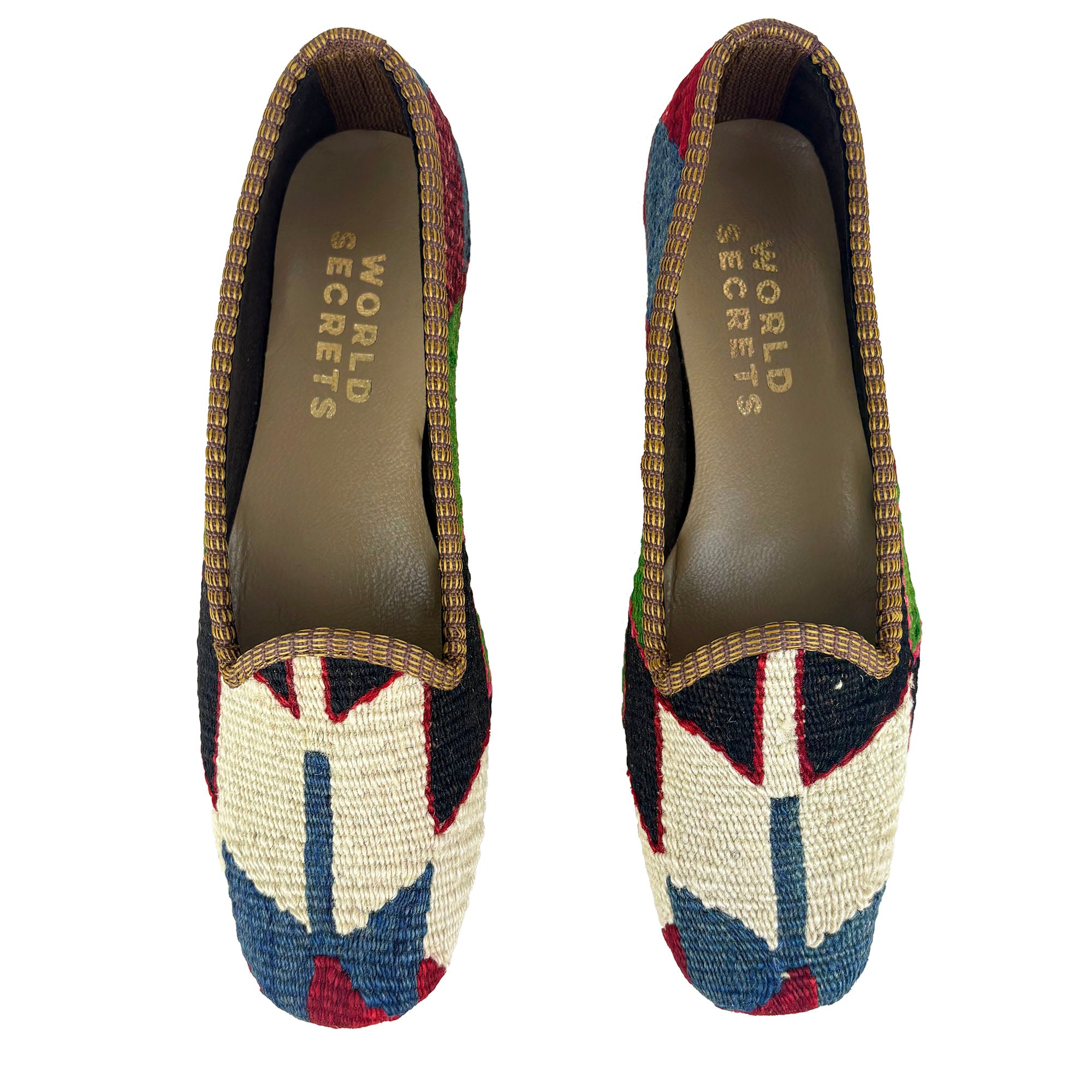 Pink - UK 4 Ladies Kilim Shoe