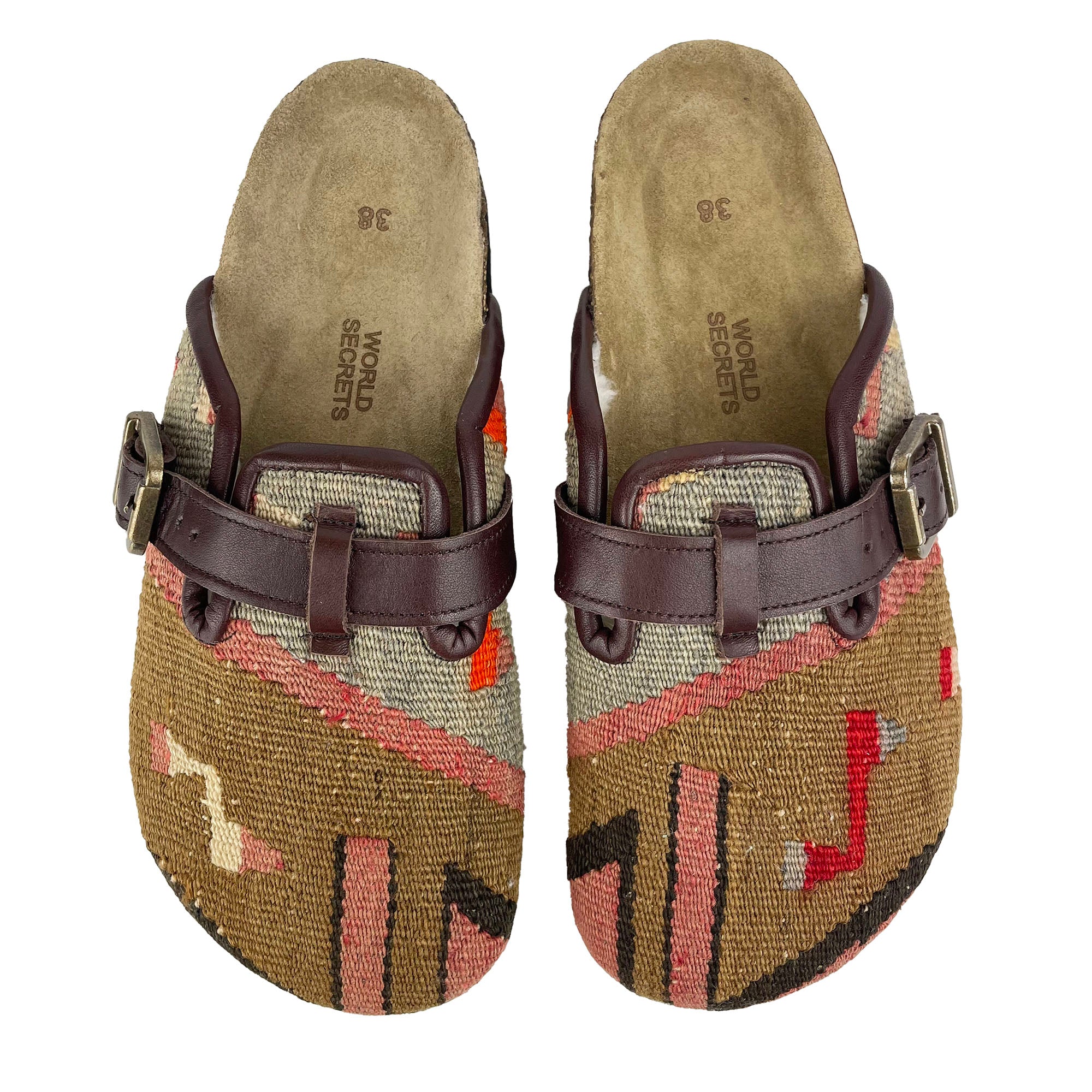 Paprika - UK 5 Ladies Carpet Clog