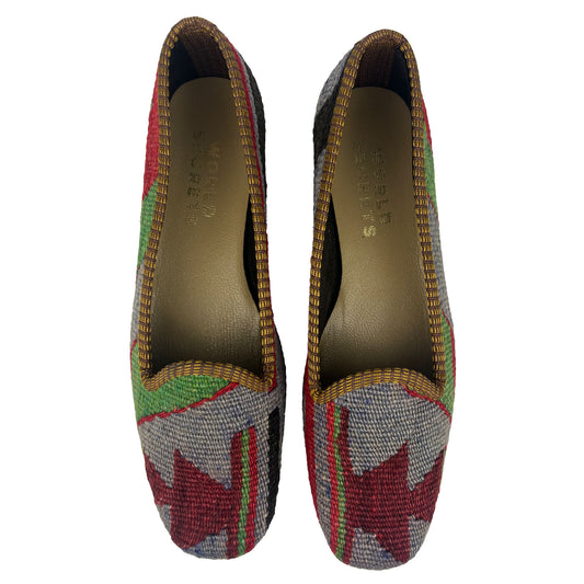 Fir - UK 6 Ladies Kilim Shoe