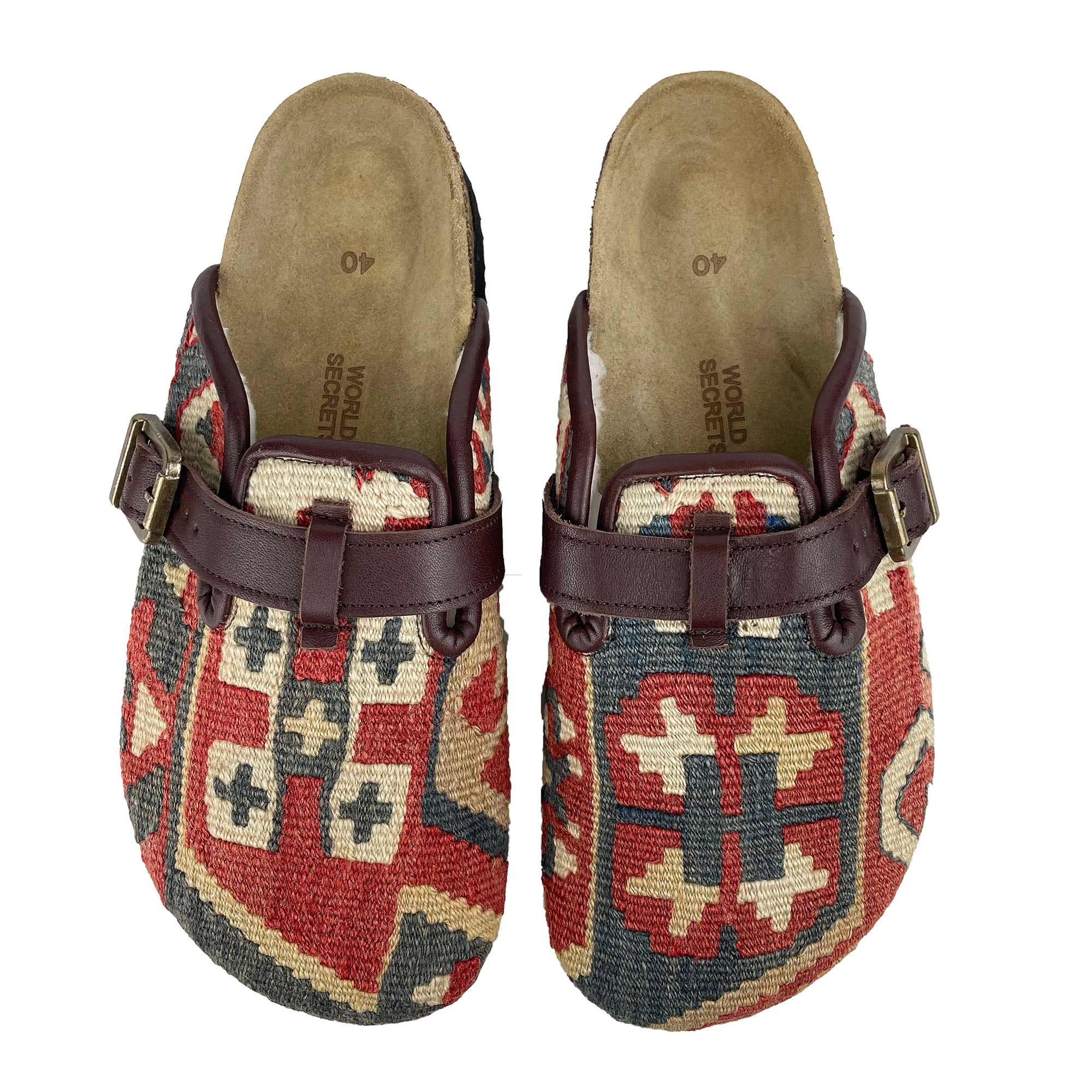 Sand Castles- UK 7 Ladies Carpet Clog