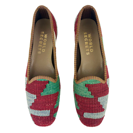 Tribal - UK 4 Ladies Kilim Shoe