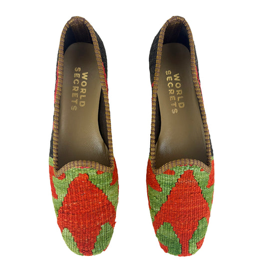 Tile - UK 5 Ladies Kilim Shoe