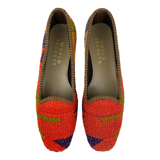 Inca - UK 5 Ladies Kilim Shoe