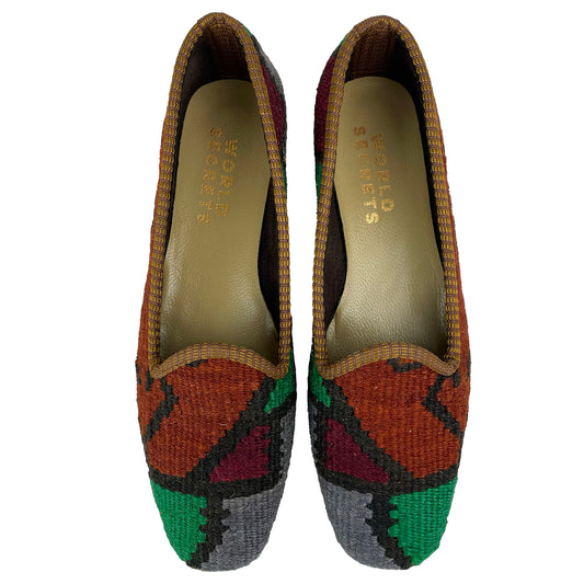 Skye - UK 6 Ladies Kilim Shoe