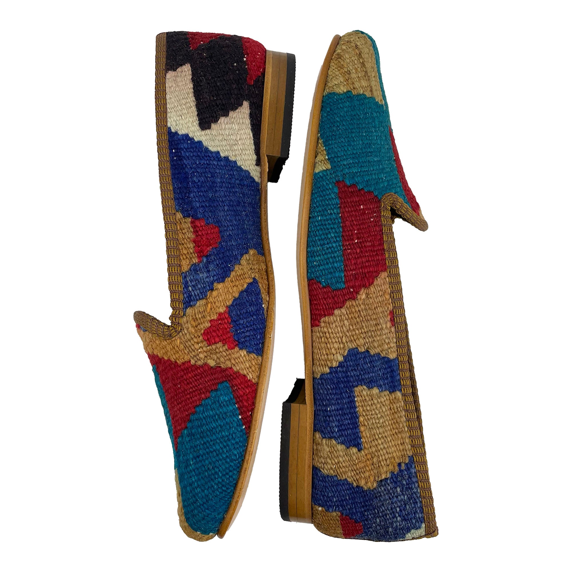 Olive - UK 7 Ladies Kilim Shoe