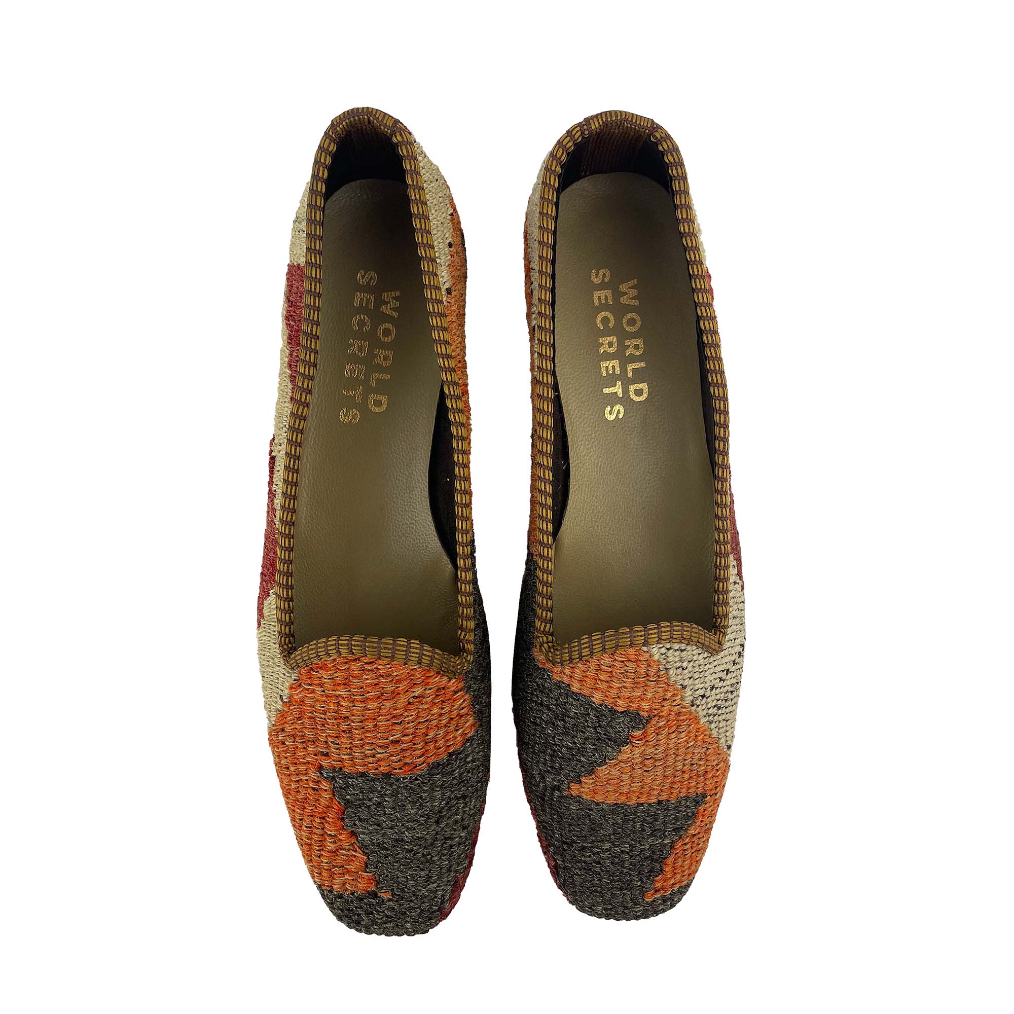 Stripe - UK 7 Ladies Kilim Shoe