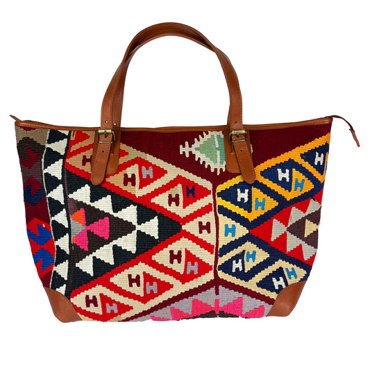 Stripe- Sophia Weekend Bag