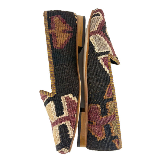 Midnight - UK 6 Ladies Kilim Shoe
