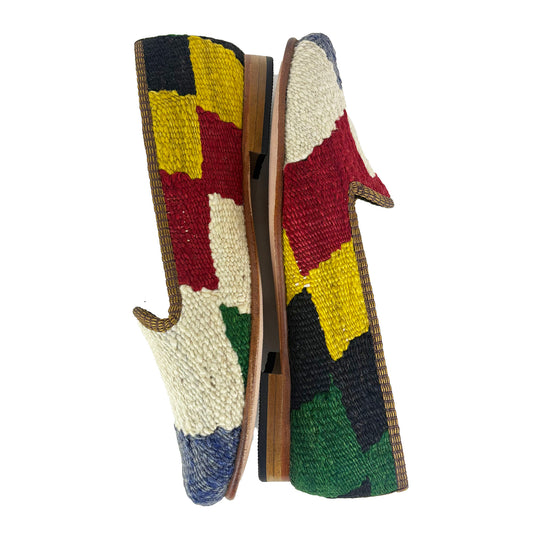 Tobacco - UK 5 Ladies Kilim Shoe