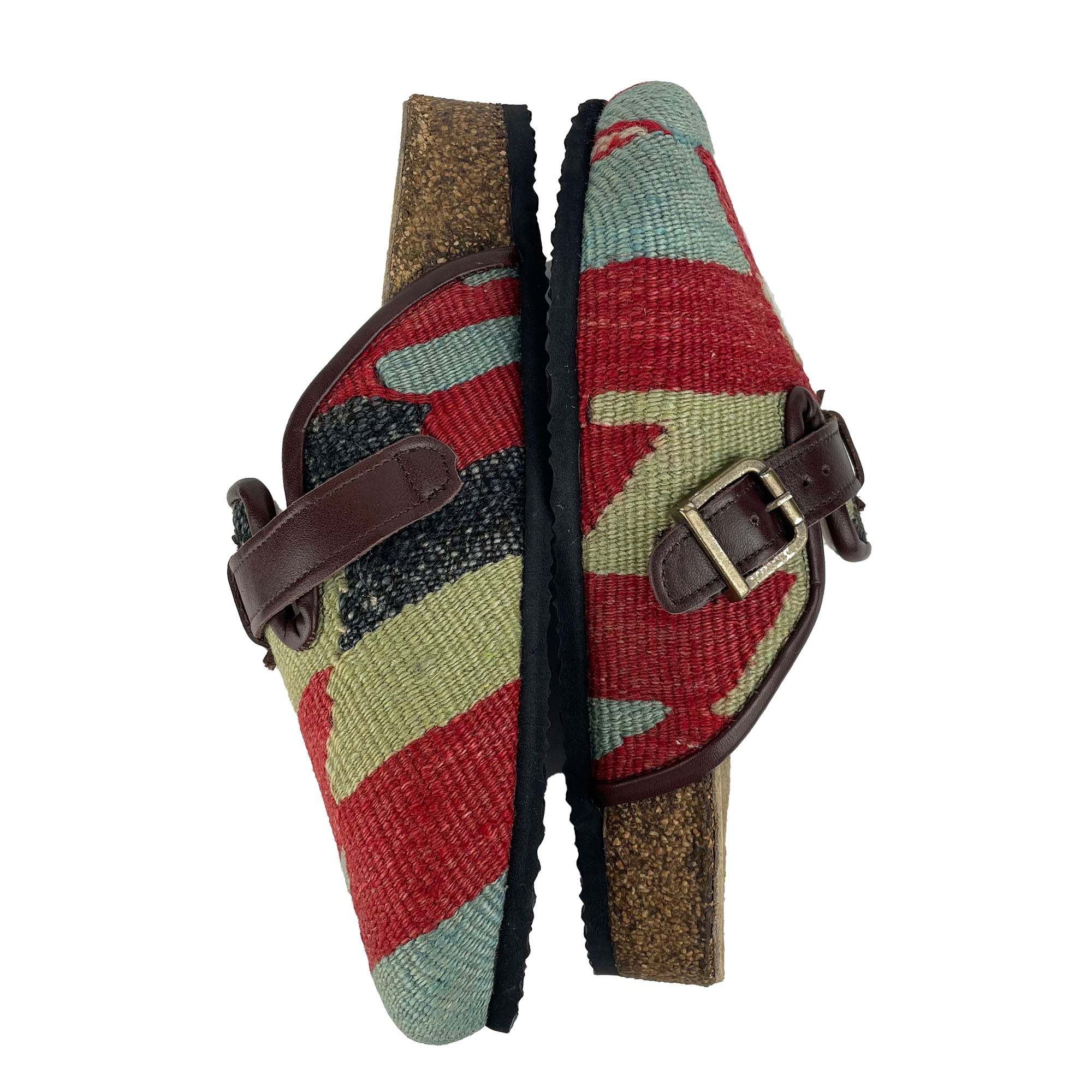 Leafy - UK 6 Ladies Carpet Clog