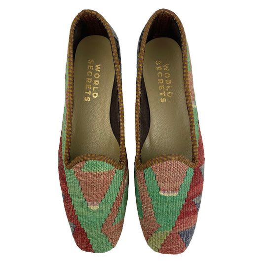 Peanut - UK 7 Ladies Kilim Shoe