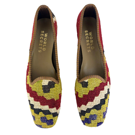 Rose - UK 6 Ladies Kilim Shoe