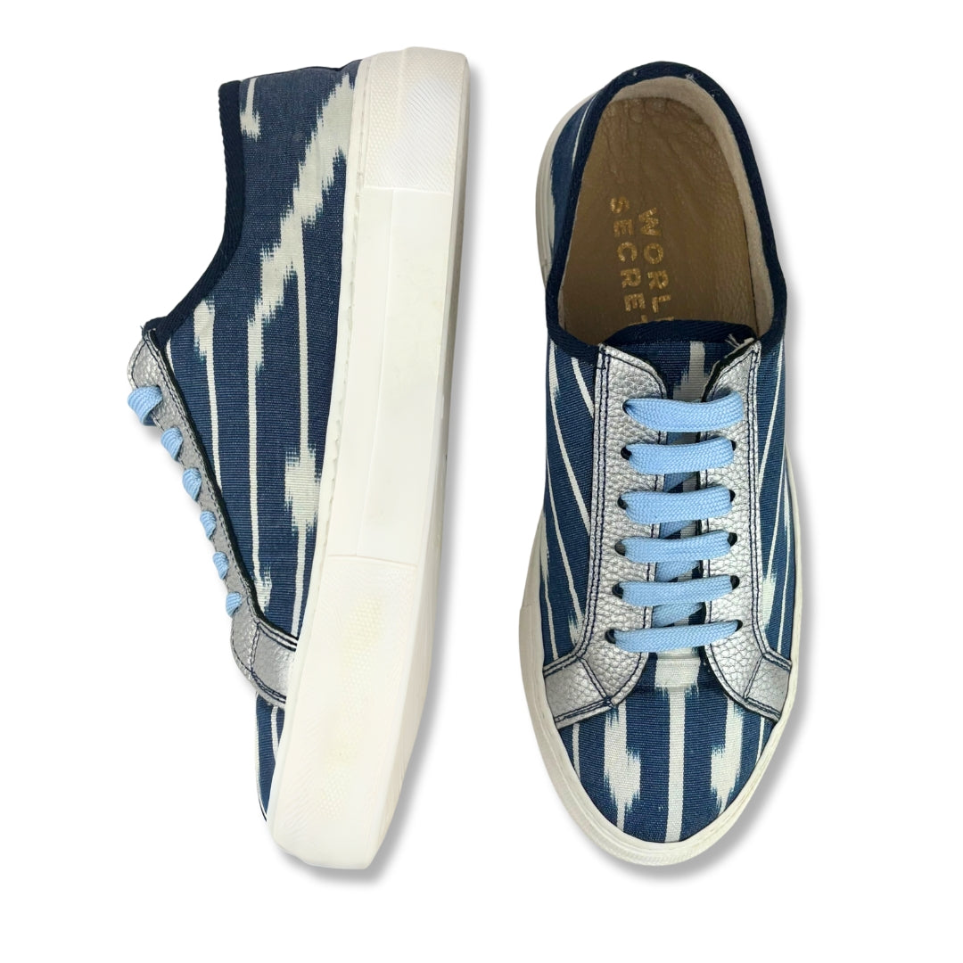 Midnight Blue - 'She Who Dares' Sneakers