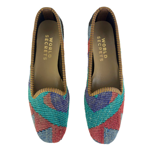 Zag - UK 5 Ladies Kilim Shoe