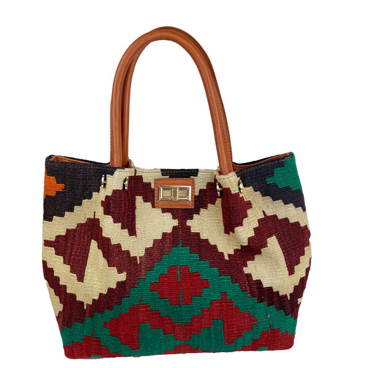 Red - Fiona Shoulder Bag