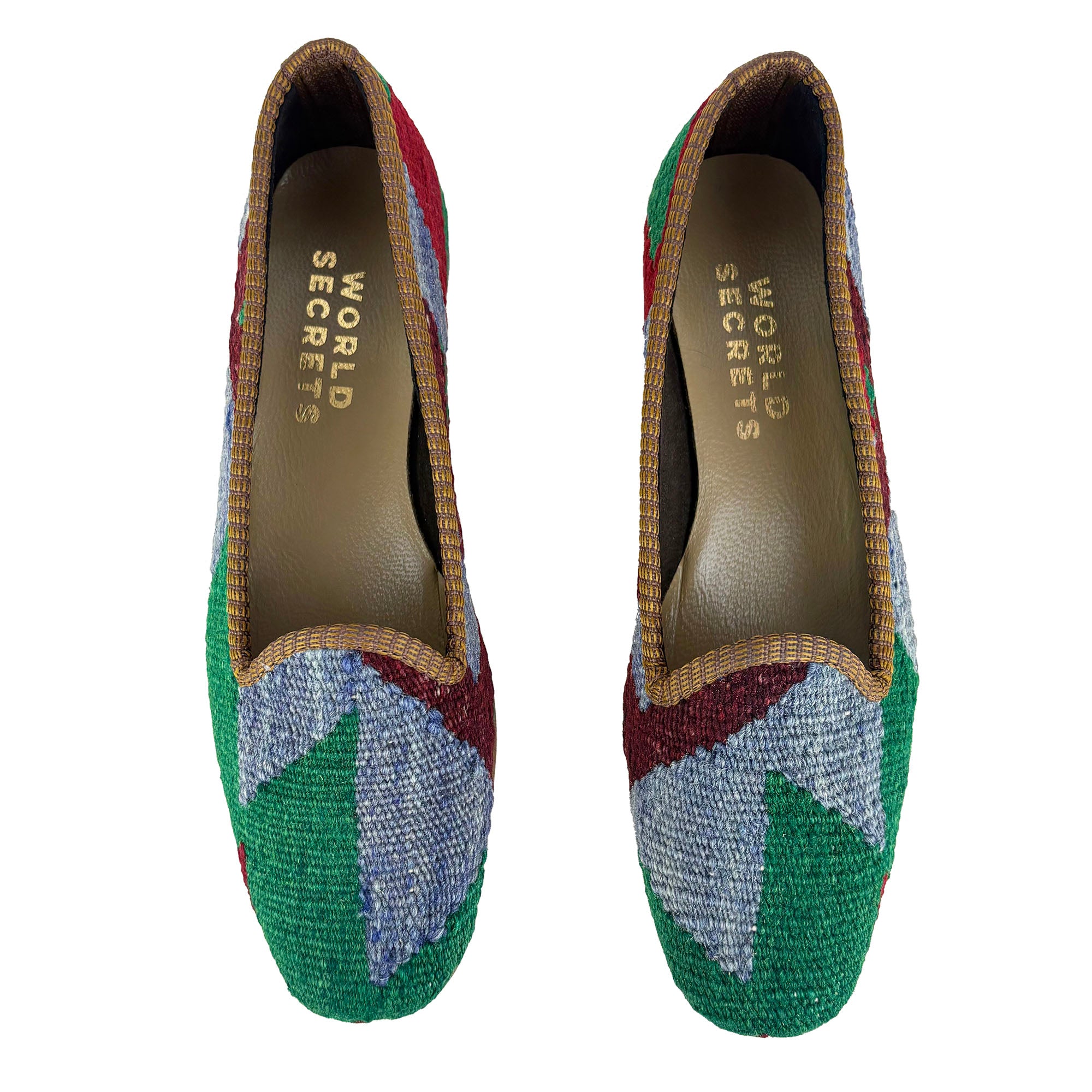 Festive - UK 6 Ladies Kilim Shoe