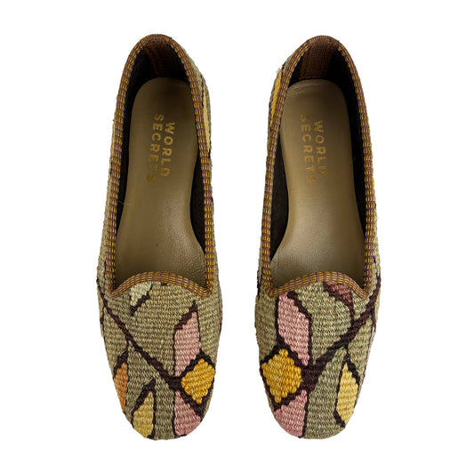 Dust - UK 7 Ladies Kilim Shoe