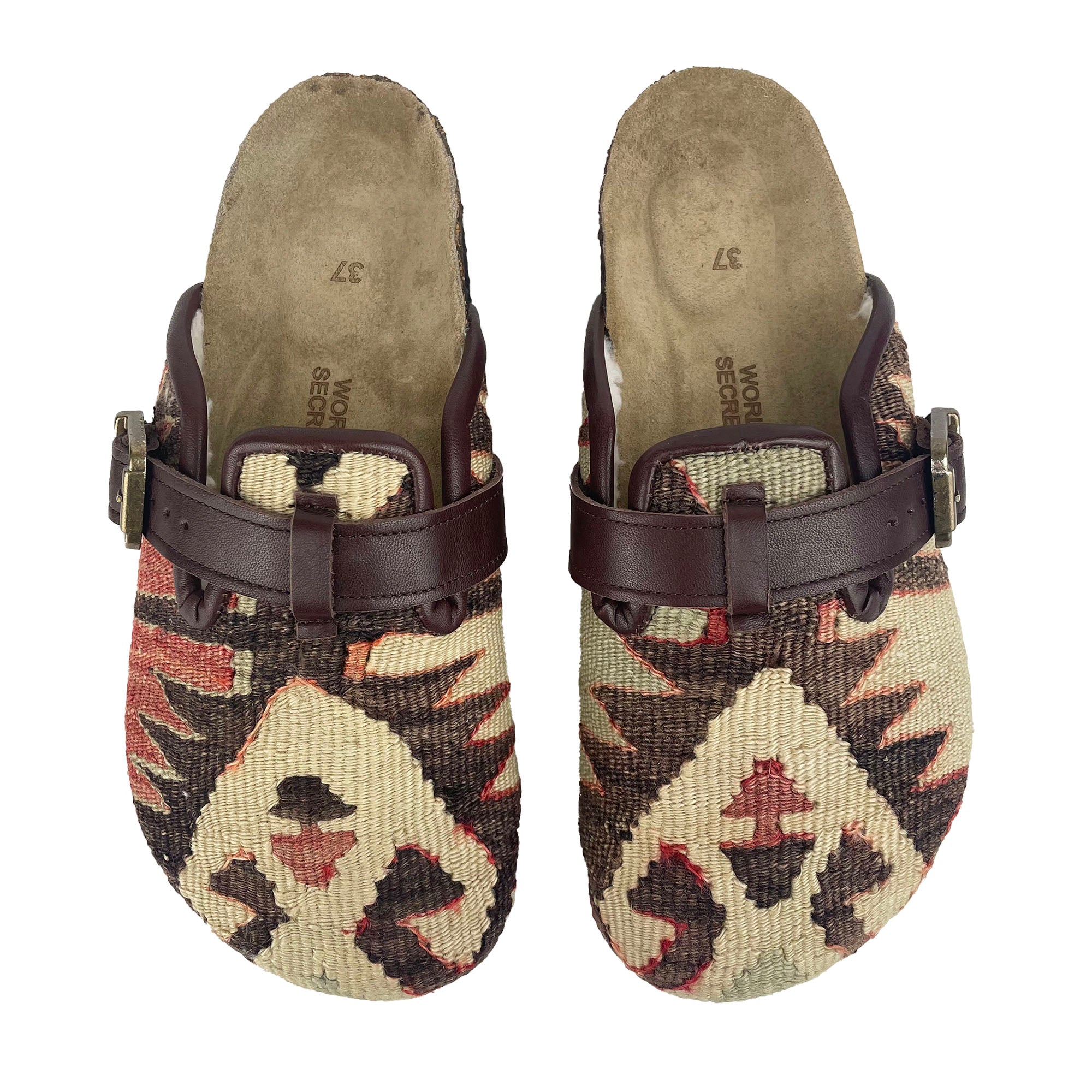 Blue - UK 4 Ladies Carpet Clog